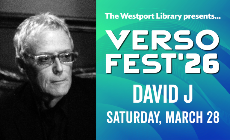 VersoFest Storytellers: Alt-Rock Legend David J, in Verse, Conversation, and Song